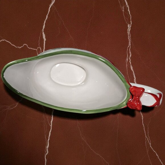 Holiday Celebrations by Christopher Radko Traditions Christmas gravy boat - Picture 5 of 12